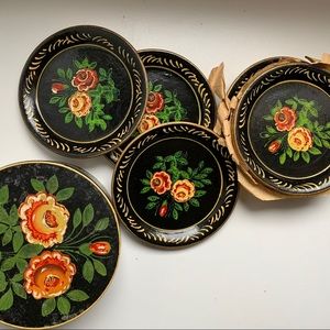 Vintage Japanese coaster set